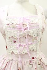 画像4: BABY,THE STARS SHINE BRIGHT / スローモーションブーケ柄ジャンパースカート（2007年）【難有り】 Free ピンク H-25-03-29-1080-BA-OP-NS-ZH (4)