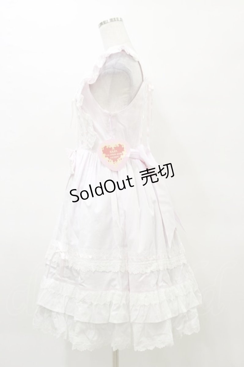 画像3: BABY,THE STARS SHINE BRIGHT / mary・marryジャンパースカート Free ピンク H-25-03-29-1081-BA-OP-NS-ZH (3)