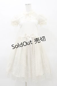 Angelic Pretty / Lacy Girlカットワンピース Free アイボリー H-25-03-29-1082-AP-OP-NS-ZH
