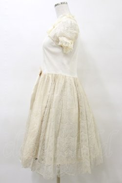 画像3: Angelic Pretty / Lacy Girlカットワンピース Free アイボリー H-25-03-29-1082-AP-OP-NS-ZH
