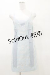 JESUS DIAMANTE / ラグジュアリボンワンピI 38 バロックangel babyブルー H-25-03-29-1087-JE-OP-NS-ZH