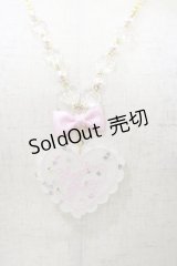 Angelic Pretty / トッピングハートネックレス  オフ H-25-03-29-1015-AP-AC-NS-ZH