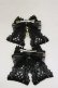 画像2: BABY,THE STARS SHINE BRIGHT / Maria de la Croixリボンクリップ  ブラック H-25-03-29-1016-BA-AC-NS-ZH (2)