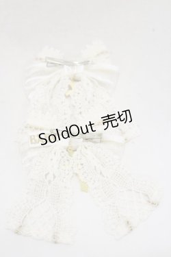 画像2: BABY,THE STARS SHINE BRIGHT / Maria de la Croixリボンクリップ  オフ H-25-03-29-1017-BA-AC-NS-ZH