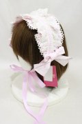 Angelic Pretty / Sweetフリルヘッドドレス  ピンク H-25-03-29-1022-AP-AC-NS-ZH
