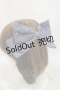 m petit by misako / サンリオキャラクターズコラボ クロミ リボンバレッタ  グレー H-25-03-29-1024-LO-AC-NS-ZH