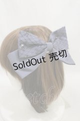 m petit by misako / サンリオキャラクターズコラボ クロミ リボンバレッタ  グレー H-25-03-29-1024-LO-AC-NS-ZH