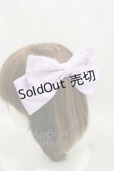 m petit by misako / サンリオキャラクターズコラボ キキララ リボンバレッタ  ラベンダー H-25-03-29-1025-LO-AC-NS-ZH