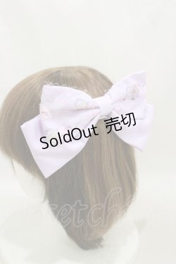 画像1: m petit by misako / サンリオキャラクターズコラボ キキララ リボンバレッタ  ラベンダー H-25-03-29-1025-LO-AC-NS-ZH