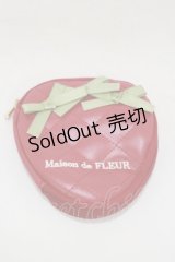 Maison de FLEUR / いちごアクセサリーケースBOOK  レッド H-25-03-29-1027-LO-ZA-NS-ZH