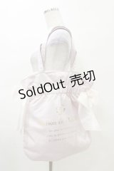 Maison de FLEUR / ダブルリボントートバッグ  ピンク H-25-03-29-1030-LO-BG-NS-ZH
