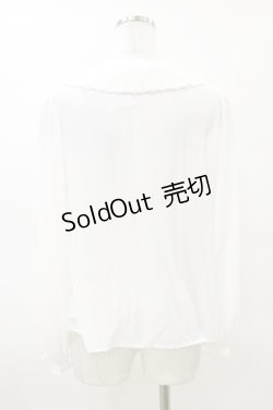 画像2: Ank Rouge / ネクタイ付きブラウス M 白 H-25-03-29-1045-CA-BL-NS-ZH