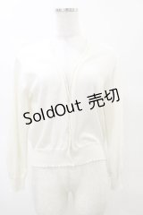F&A / UVカットVネックニットカーディガン Free OFFWHITE H-25-03-29-1051-LO-TO-NS-ZH