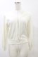 画像1: F&A / UVカットVネックニットカーディガン Free OFFWHITE H-25-03-29-1051-LO-TO-NS-ZH (1)