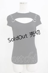 KILL STAR / XARA KEYHOLE TOP XS ブラック H-25-03-29-053-SL-TO-KB-ZH