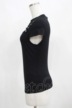 画像2: KILL STAR / XARA KEYHOLE TOP XS ブラック H-25-03-29-053-SL-TO-KB-ZH
