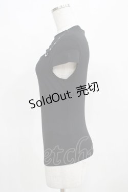 画像2: KILL STAR / XARA KEYHOLE TOP XS ブラック H-25-03-29-053-SL-TO-KB-ZH