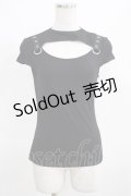 KILL STAR / XARA KEYHOLE TOP XS ブラック H-25-03-29-055-SL-TO-KB-ZH