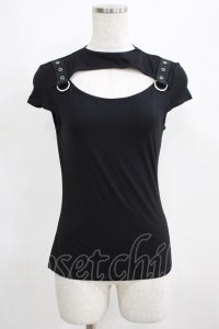 KILL STAR / XARA KEYHOLE TOP XS ブラック H-25-03-29-055-SL-TO-KB-ZH