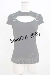 KILL STAR / XARA KEYHOLE TOP XS ブラック H-25-03-29-055-SL-TO-KB-ZH