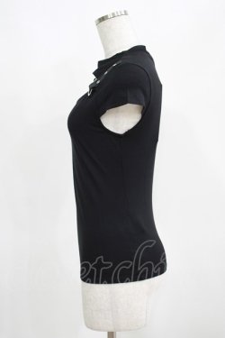画像2: KILL STAR / XARA KEYHOLE TOP XS ブラック H-25-03-29-055-SL-TO-KB-ZH