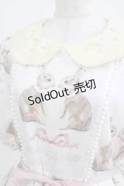 画像4: Leur Getter / Twin Rabbit袖付ワンピース L(トールサイズ) さくらピンク H-25-03-29-005-LU-OP-KB-ZH