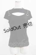 KILL STAR / XARA KEYHOLE TOP S ブラック H-25-03-29-057-SL-TO-KB-ZH