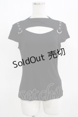 KILL STAR / XARA KEYHOLE TOP S ブラック H-25-03-29-057-SL-TO-KB-ZH