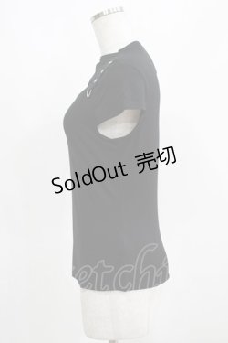 画像2: KILL STAR / XARA KEYHOLE TOP S ブラック H-25-03-29-057-SL-TO-KB-ZH