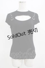 KILL STAR / XARA KEYHOLE TOP S ブラック H-25-03-29-059-SL-TO-KB-ZH