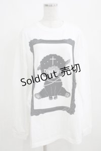 DimMoire / Beloved SheepロンT  ホワイト H-25-03-29-060-PU-TO-KB-ZH
