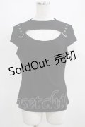 KILL STAR / XARA KEYHOLE TOP M ブラック H-25-03-29-061-SL-TO-KB-ZH