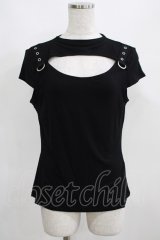 KILL STAR / XARA KEYHOLE TOP M ブラック H-25-03-29-061-SL-TO-KB-ZH