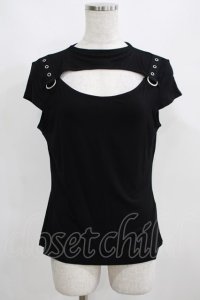 KILL STAR / XARA KEYHOLE TOP M ブラック H-25-03-29-061-SL-TO-KB-ZH
