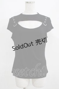 KILL STAR / XARA KEYHOLE TOP M ブラック H-25-03-29-061-SL-TO-KB-ZH