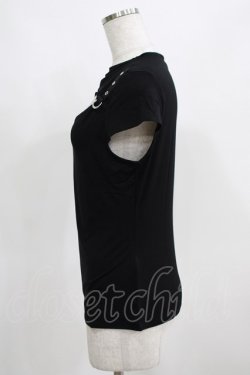 画像2: KILL STAR / XARA KEYHOLE TOP M ブラック H-25-03-29-061-SL-TO-KB-ZH