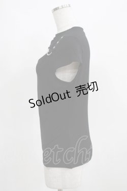 画像2: KILL STAR / XARA KEYHOLE TOP M ブラック H-25-03-29-061-SL-TO-KB-ZH