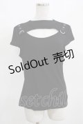 KILL STAR / XARA KEYHOLE TOP M ブラック H-25-03-29-063-SL-TO-KB-ZH