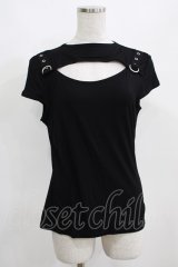 KILL STAR / XARA KEYHOLE TOP M ブラック H-25-03-29-063-SL-TO-KB-ZH