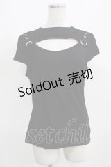 KILL STAR / XARA KEYHOLE TOP M ブラック H-25-03-29-063-SL-TO-KB-ZH