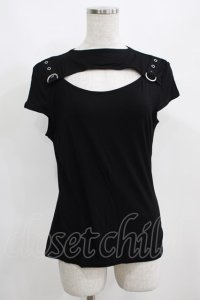 KILL STAR / XARA KEYHOLE TOP M ブラック H-25-03-29-063-SL-TO-KB-ZH