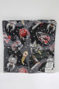 SOURPUSS / スカーフ  ブラック H-25-03-29-067-PU-ZA-KB-ZH