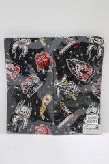 SOURPUSS / スカーフ  ブラック H-25-03-29-067-PU-ZA-KB-ZH