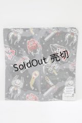 SOURPUSS / スカーフ  ブラック H-25-03-29-067-PU-ZA-KB-ZH