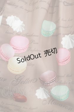 画像4: Leur Getter / Macaron Party袖付ワンピース L モカ H-25-03-29-007-LU-OP-KB-ZH