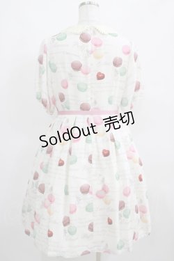 画像3: Leur Getter / Macaron Party袖付ワンピース L オフ H-25-03-29-008-LU-OP-KB-ZH