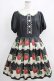 画像1: Leur Getter / Antique Lace Strawberry袖付きワンピース L(トールサイズ) ブラック H-25-03-29-009-LU-OP-KB-ZH (1)