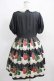 画像3: Leur Getter / Antique Lace Strawberry袖付きワンピース L(トールサイズ) ブラック H-25-03-29-009-LU-OP-KB-ZH (3)