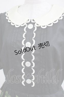 画像5: Leur Getter / Antique Lace Strawberry袖付きワンピース L(トールサイズ) ブラック H-25-03-29-009-LU-OP-KB-ZH