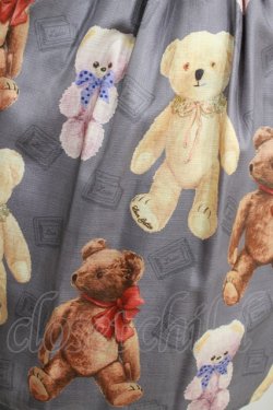画像4: Leur Getter / Teddy Friends袖付きワンピース トールサイズ(L) グレー H-25-03-29-011-LU-OP-KB-ZH